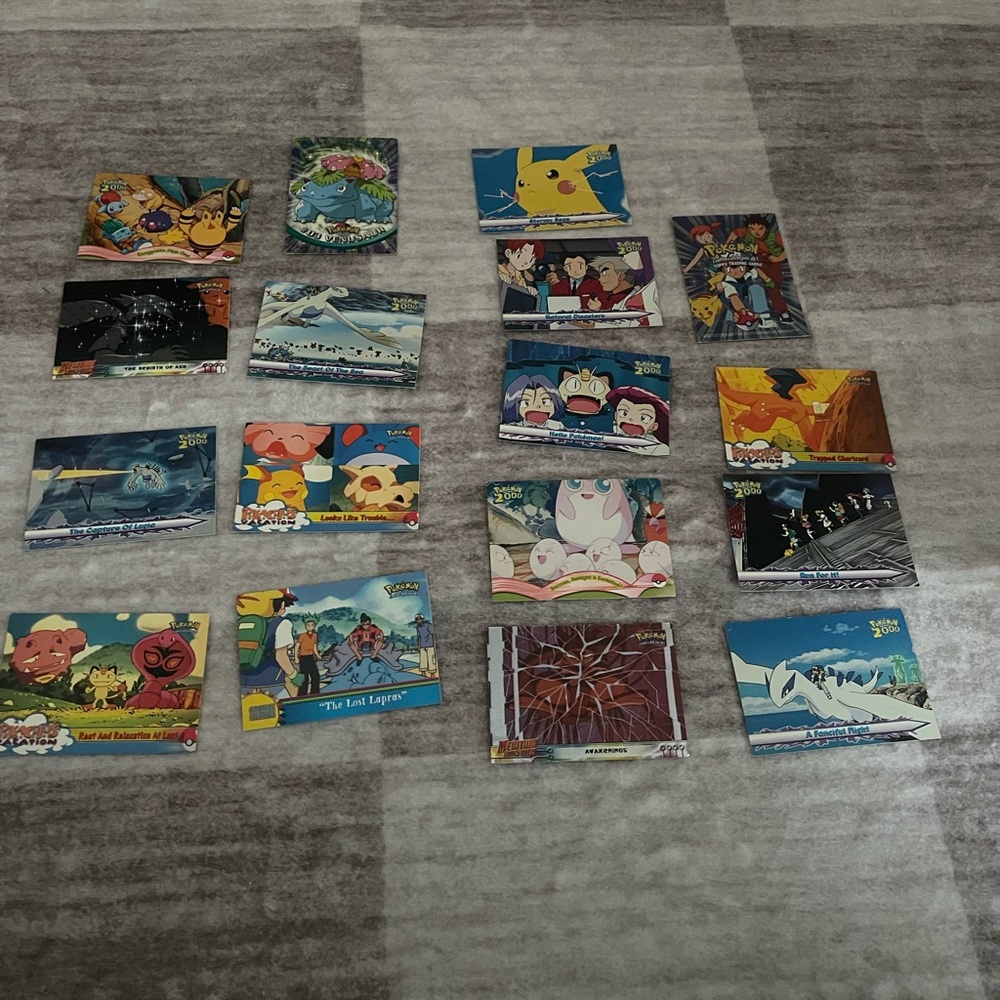 Pokemon Colorful Trading Card Set
